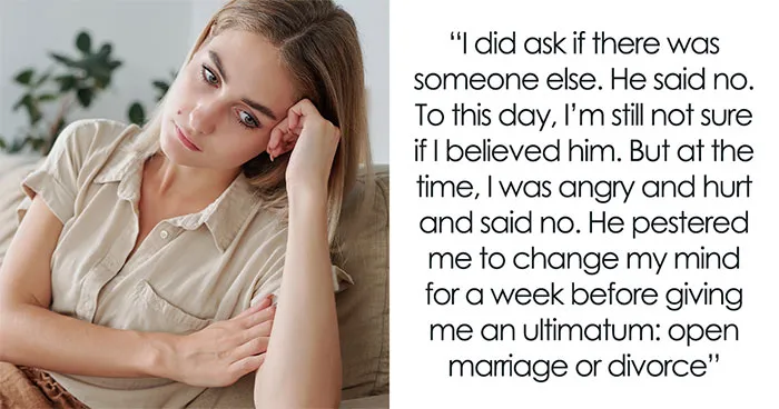 Guy Wants To Open Marriage So Much That He Issues An Ultimatum To Wife, Regrets It Years Later