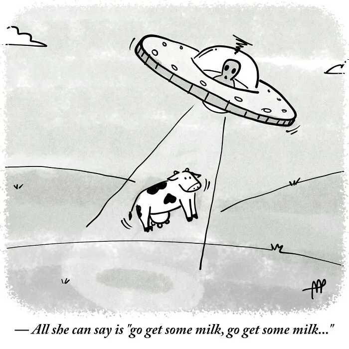 57 Witty Single-Panel Comics By This Artist That Take Everyday Ideas In Absurd Directions