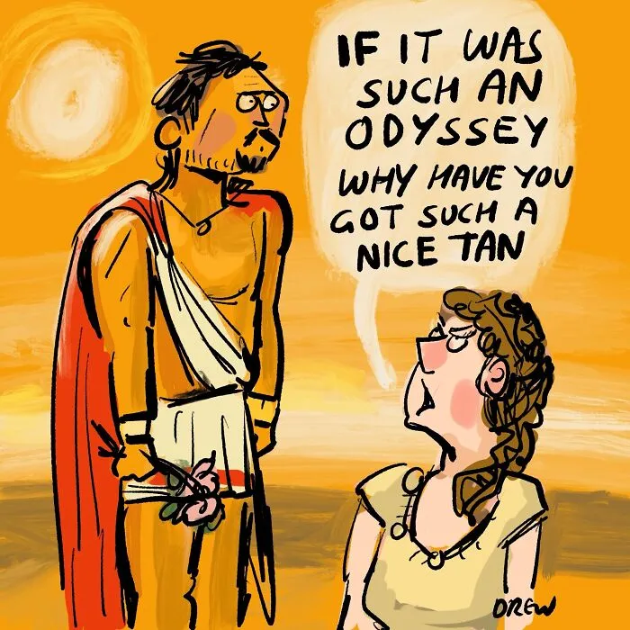 This Artist Turns Everyday Observations Into 40 Surprisingly Clever Single-Panel Comics