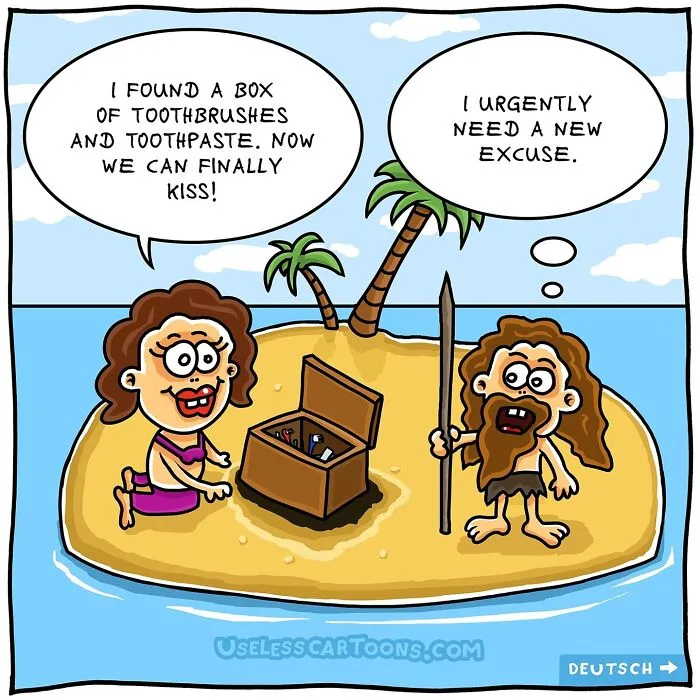 Artist Made 20 Absurd Comics That Make No Sense, And That’s Exactly Why They’re So Funny