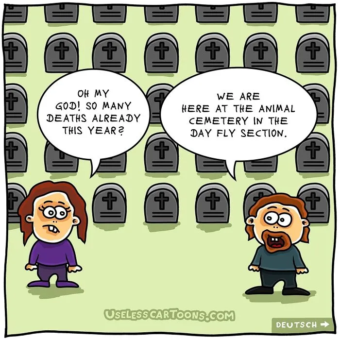 Artist Made 20 Absurd Comics That Make No Sense, And That’s Exactly Why They’re So Funny
