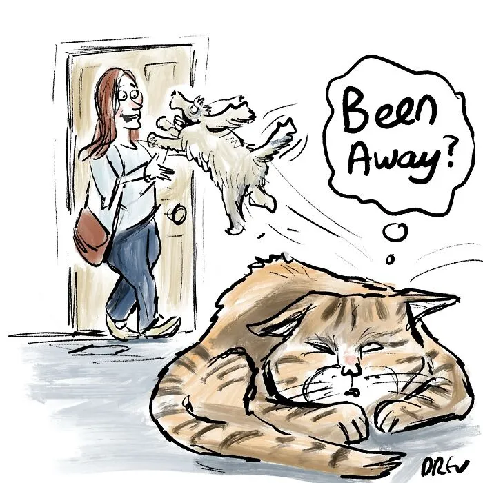 This Artist Turns Everyday Observations Into 40 Surprisingly Clever Single-Panel Comics