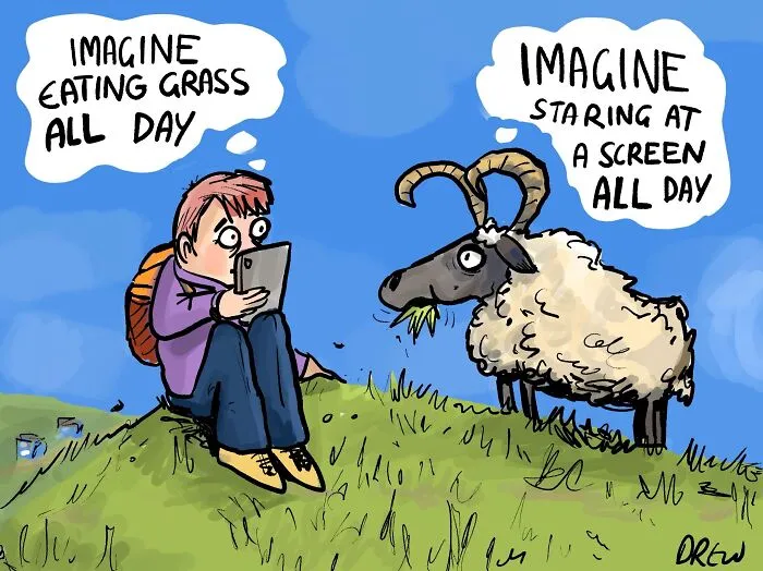 This Artist Turns Everyday Observations Into 40 Surprisingly Clever Single-Panel Comics