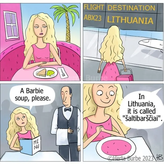 50 Funny And Relatable Comics By Herta Burbė That Might Brighten Up Your Day (New Pics)