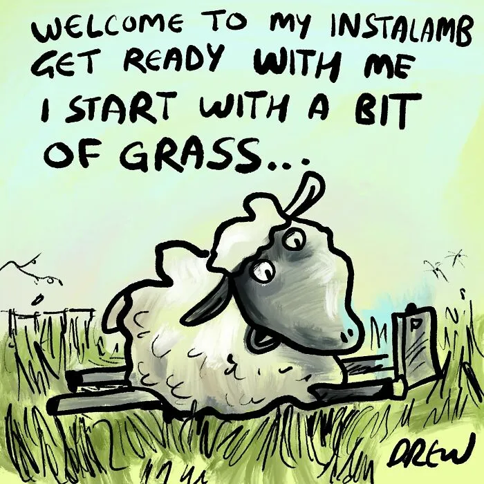 This Artist Turns Everyday Observations Into 40 Surprisingly Clever Single-Panel Comics