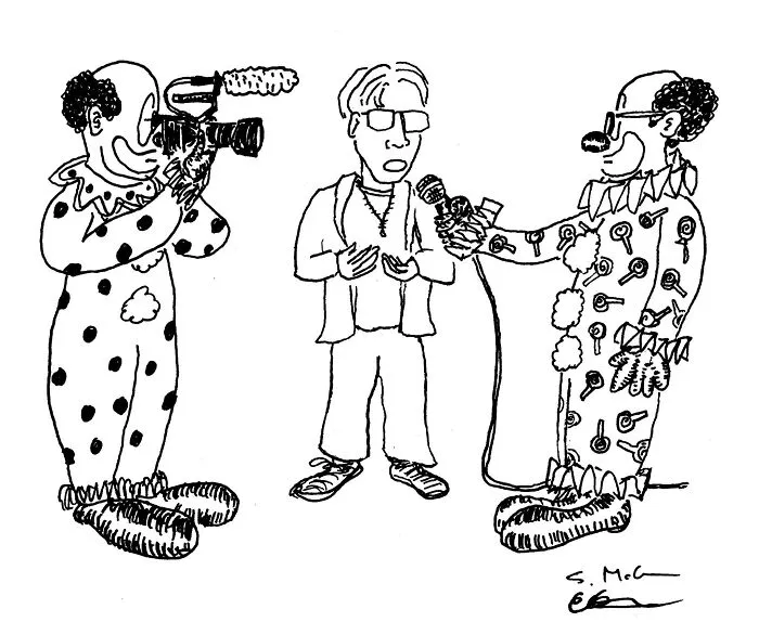 39 New Cartoons By Steve McGinn That Reflect The Weirdness Of Modern Society