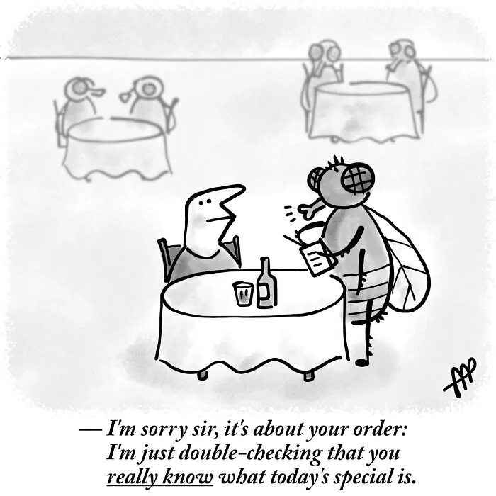 57 Witty Single-Panel Comics By This Artist That Take Everyday Ideas In Absurd Directions