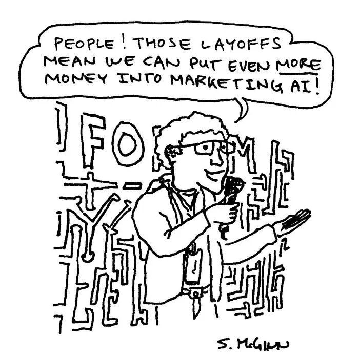 39 New Cartoons By Steve McGinn That Reflect The Weirdness Of Modern Society
