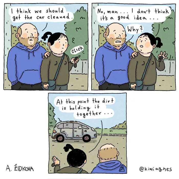 30 New Funny And Wholesome Comics By This Artist With Unexpected But Cute Twists