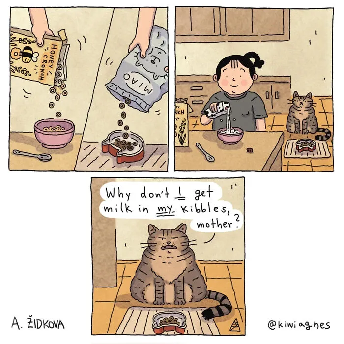 30 New Funny And Wholesome Comics By This Artist With Unexpected But Cute Twists