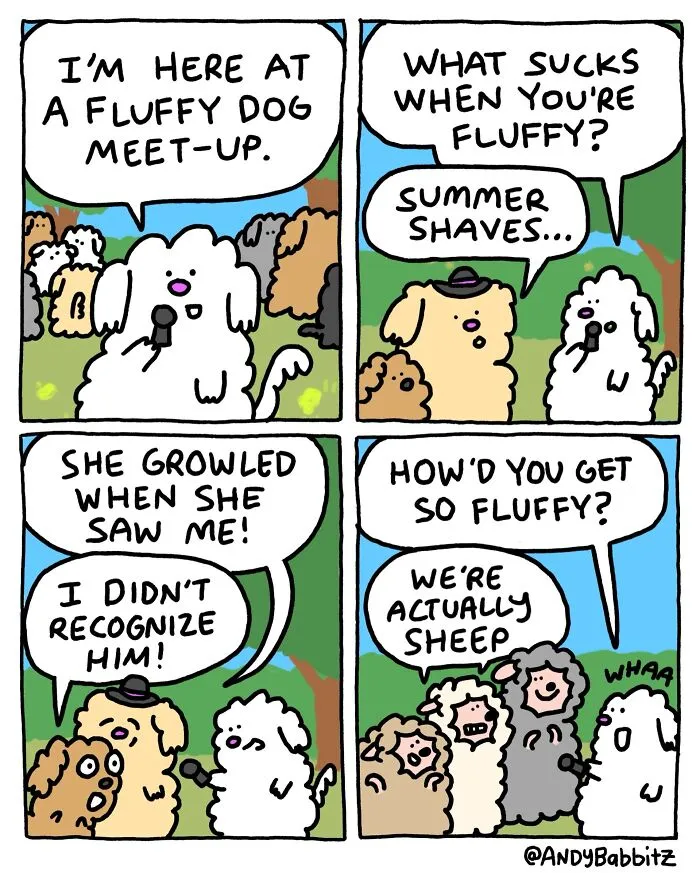 33 New Comics With Unexpected Endings And Darker Humor By Andy Babbitz