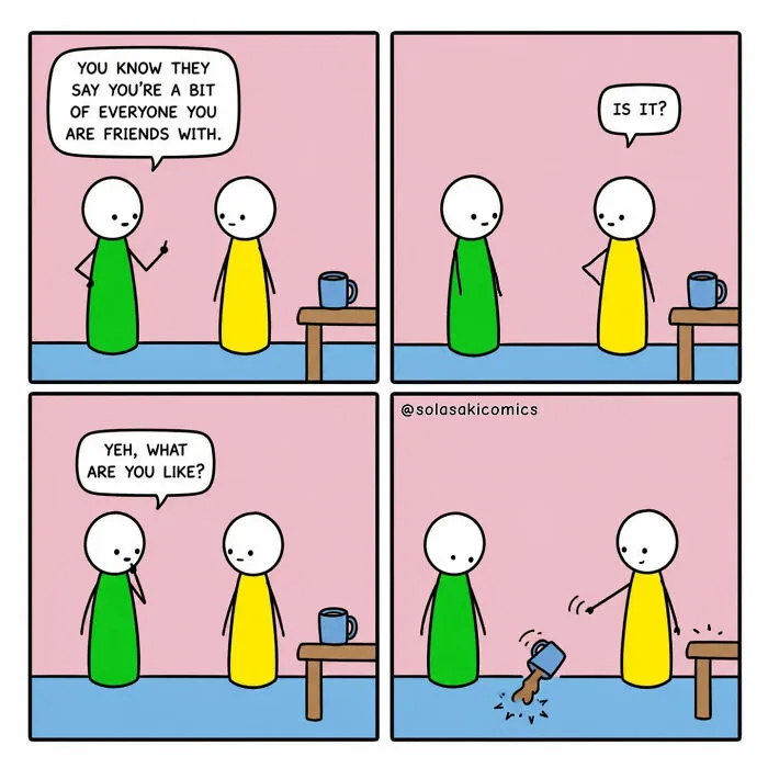 19 New Comics By This Artist About Overthinking, Social Anxiety, And Everyday Life That Are Painfully Relatable