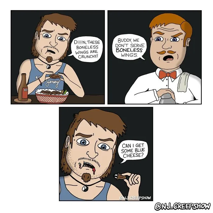 22 New Dark Humor Comics By Brian Morrissey That Start Normal And End Wildly