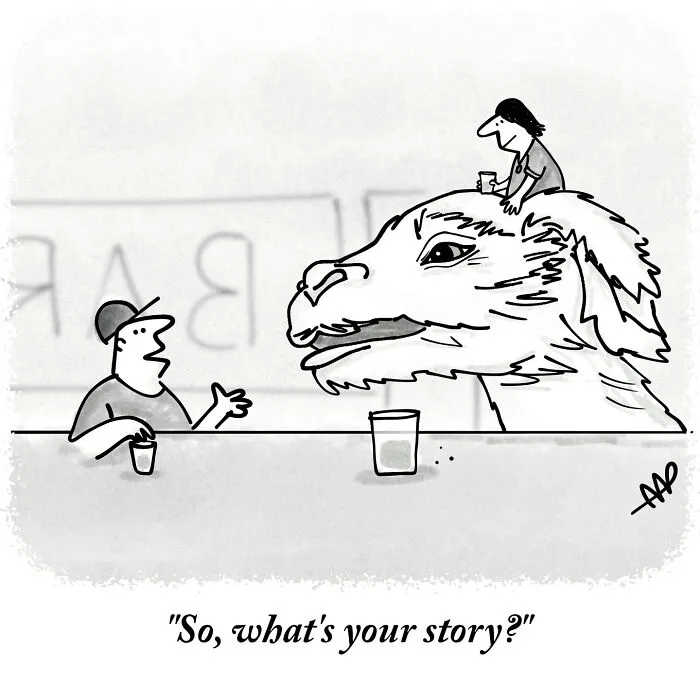 57 Witty Single-Panel Comics By This Artist That Take Everyday Ideas In Absurd Directions