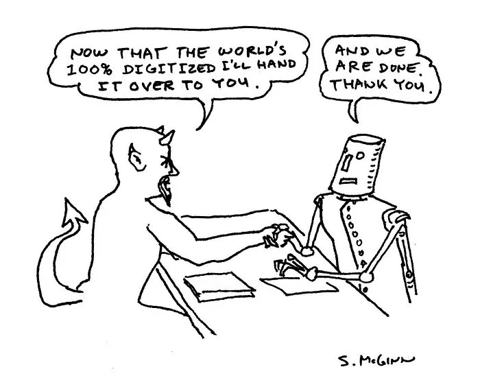 39 New Cartoons By Steve McGinn That Reflect The Weirdness Of Modern Society