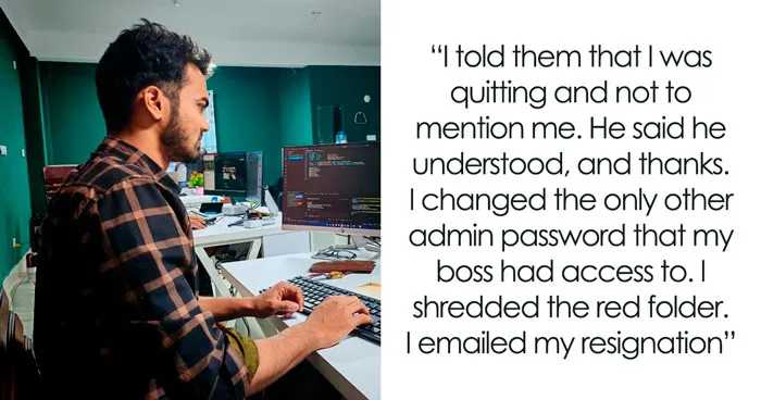 IT Director Quits After Learning Bosses Plan To Fire Him, They Panic As He Deletes Every Password