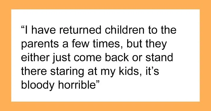 Frustrated Mom Can't Stand Random Kids Attaching Themselves To Her Family On Holidays
