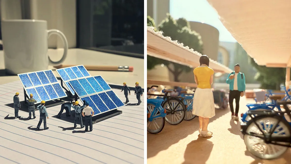 This Photographer’s Miniature Scenes Make Everyday Objects Look Like Real Places (36 New Pics)
