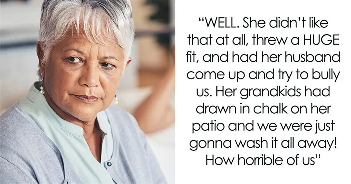 Neighbors Throw A Fit About Woman Cleaning Porch, She Maliciously Complies With HOA’s Response