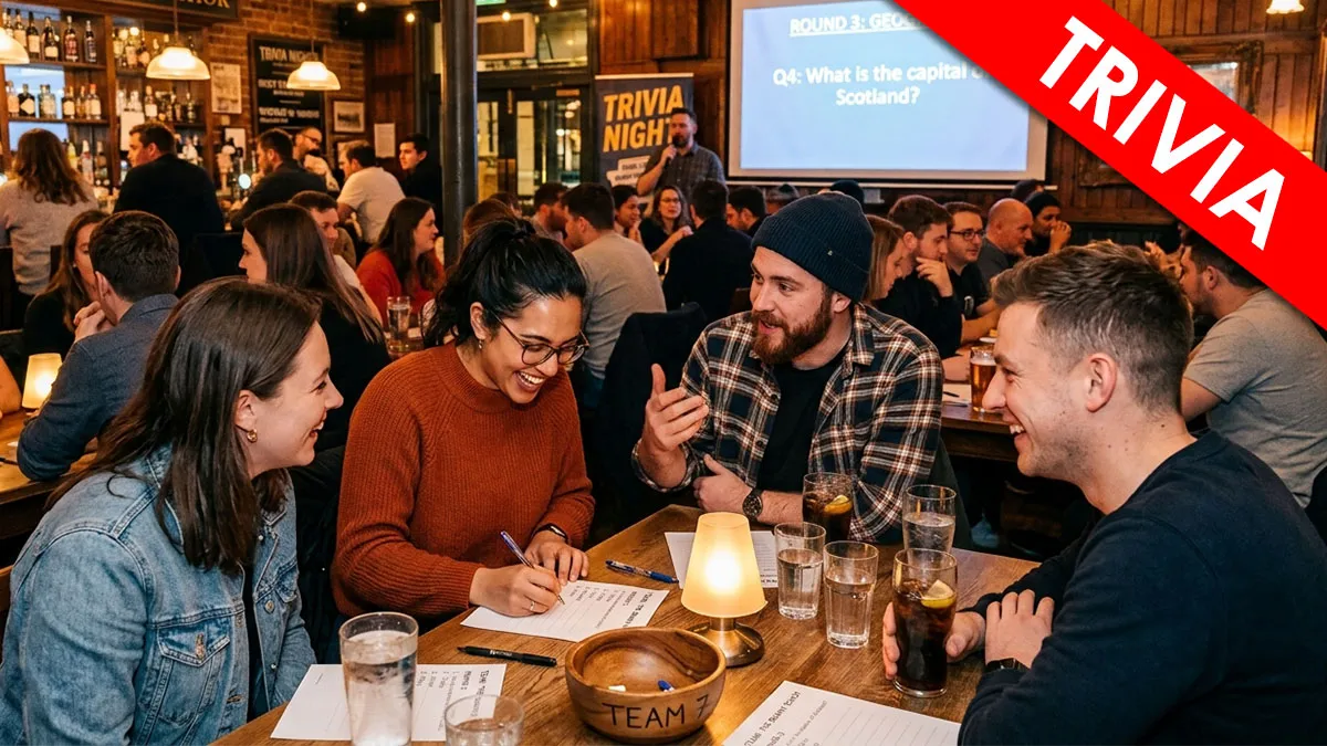 “How Far Can You Get?”: Try To Beat All 24 Pub Trivia Questions