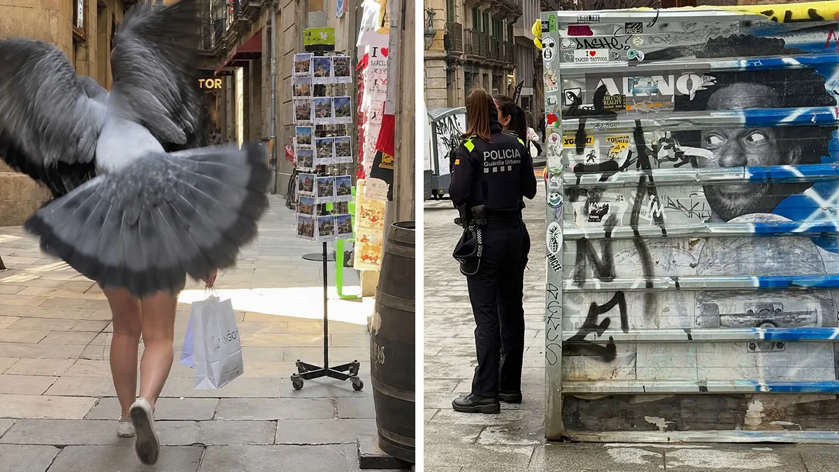 35 Divertidas fotos «accidentales» tomadas en el momento justo por este fotógrafo callejero
