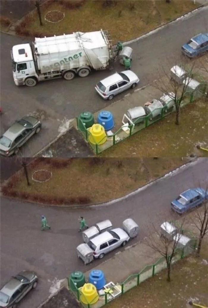La venganza de los del camión de la basura