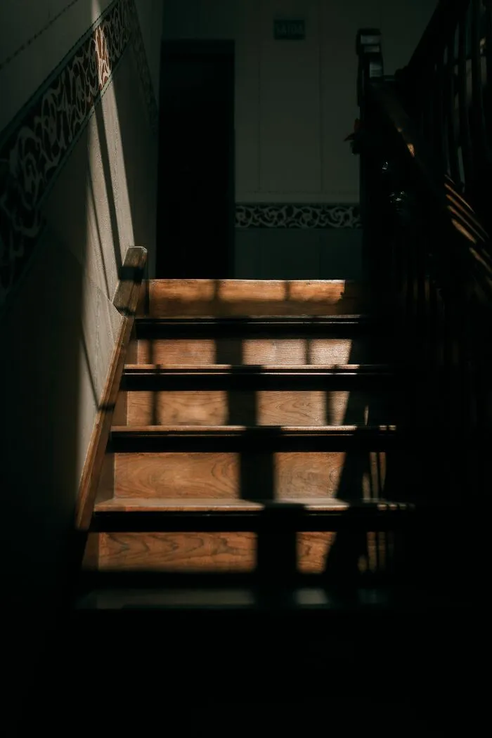 Man On The Stairs