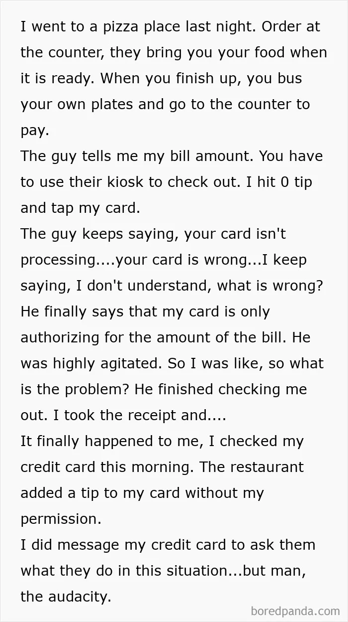 "Your Card Isn't Processing"