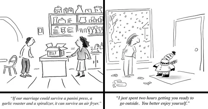 This New Yorker Cartoonist Created 26 Sharp One-Panel Comics About Society, Culture, And Everyday Life