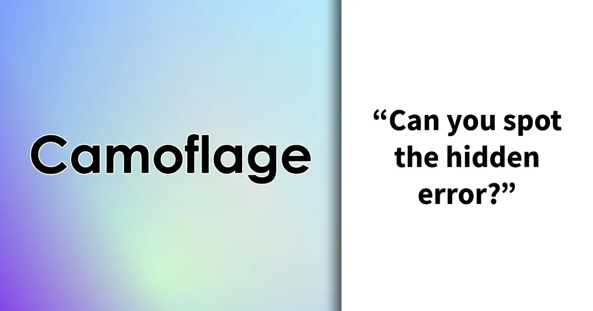 "Can You Conquer This Spelldown?": Spot Every Hidden Spelling Mistake With 19 Questions