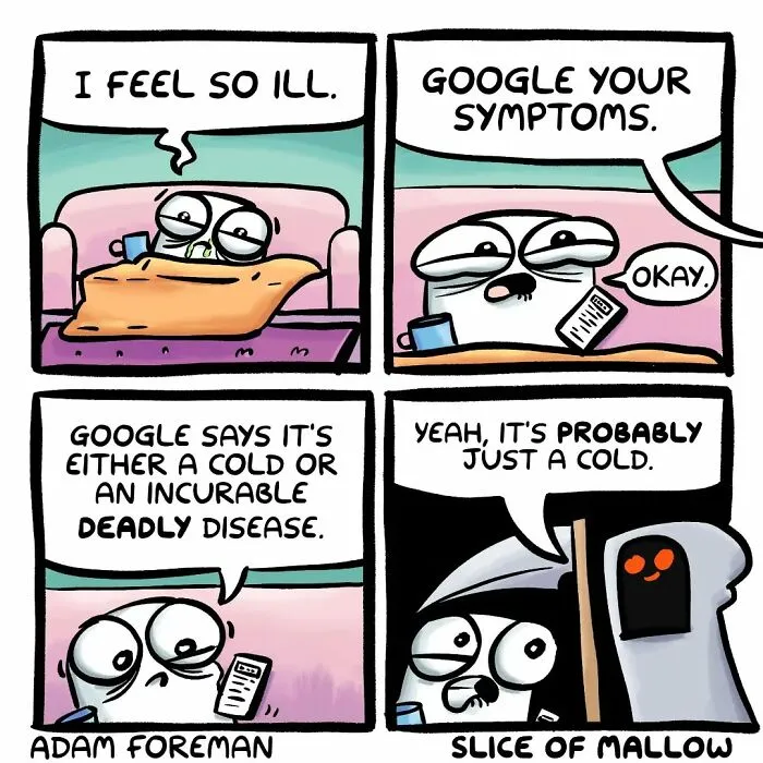 42 New Adorable Comics By Adam Foreman About A Marshmallow Dealing With The Ups And Downs Of Life