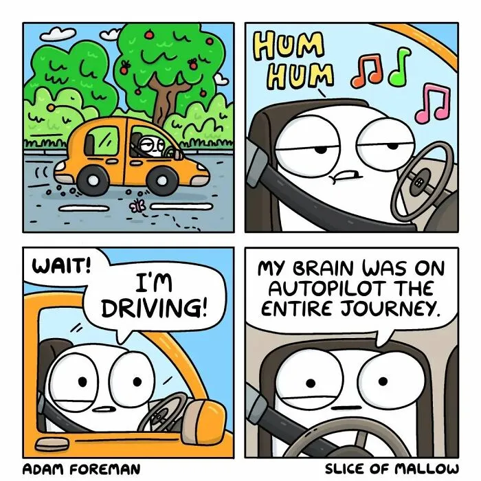 42 New Adorable Comics By Adam Foreman About A Marshmallow Dealing With The Ups And Downs Of Life