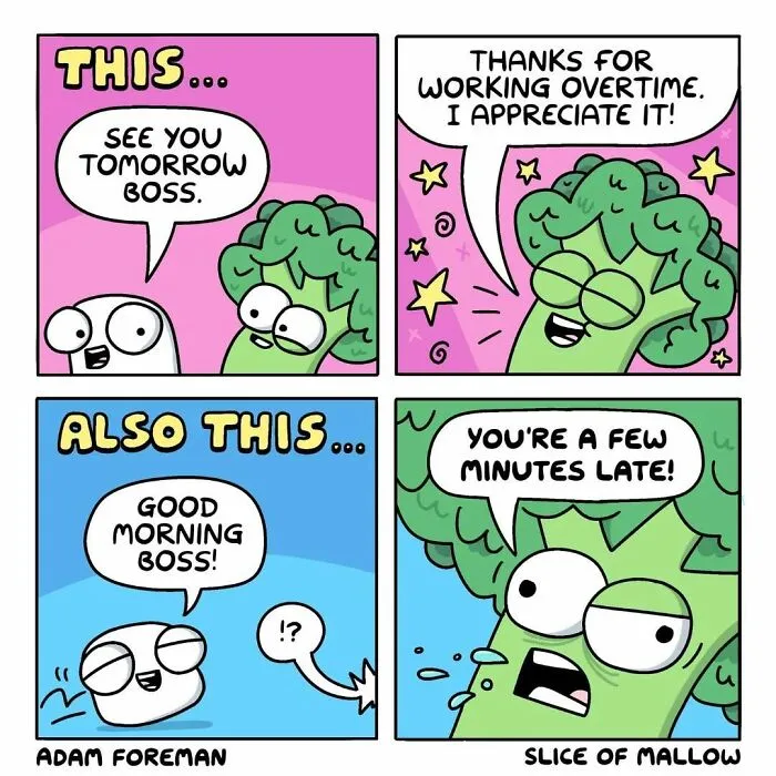 42 New Adorable Comics By Adam Foreman About A Marshmallow Dealing With The Ups And Downs Of Life
