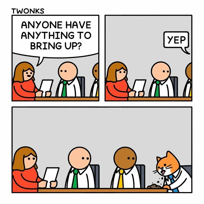 23 Delightfully Funny Cat Comics By Steve Nelson To Make Your Day Better
