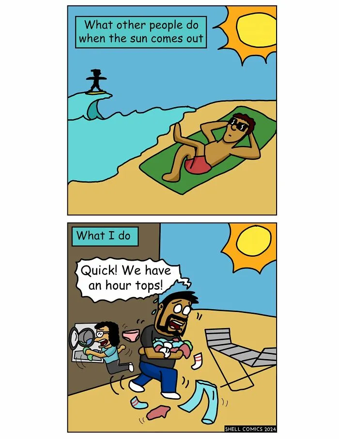 35 Funny “Shell Comics” That Find The Absurd Side Of Everyday Life