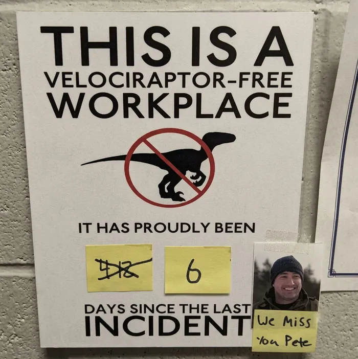 The Velociraptor 'Incident'