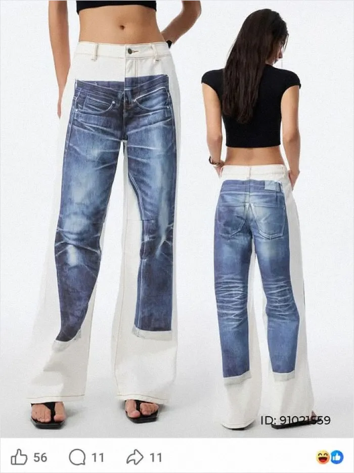 When You Can't Decide Which Jeans To Wear 🤷‍♀️