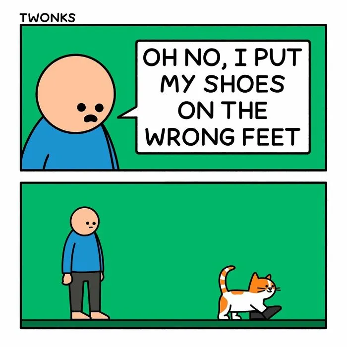 23 Delightfully Funny Cat Comics By Steve Nelson To Make Your Day Better