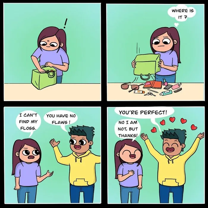 Artist Draws 30 Relatable Comics About The Everyday Moments Of Being A Couple (New Pics)