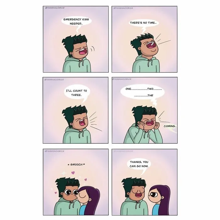 Artist Draws 30 Relatable Comics About The Everyday Moments Of Being A Couple (New Pics)