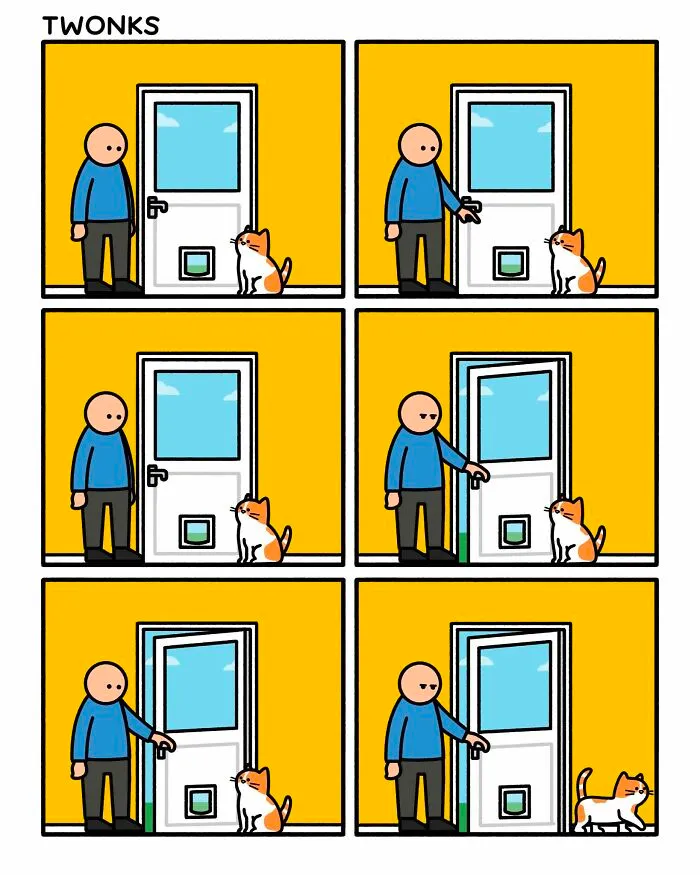 23 Delightfully Funny Cat Comics By Steve Nelson To Make Your Day Better