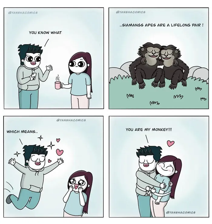 Artist Draws 30 Relatable Comics About The Everyday Moments Of Being A Couple (New Pics)