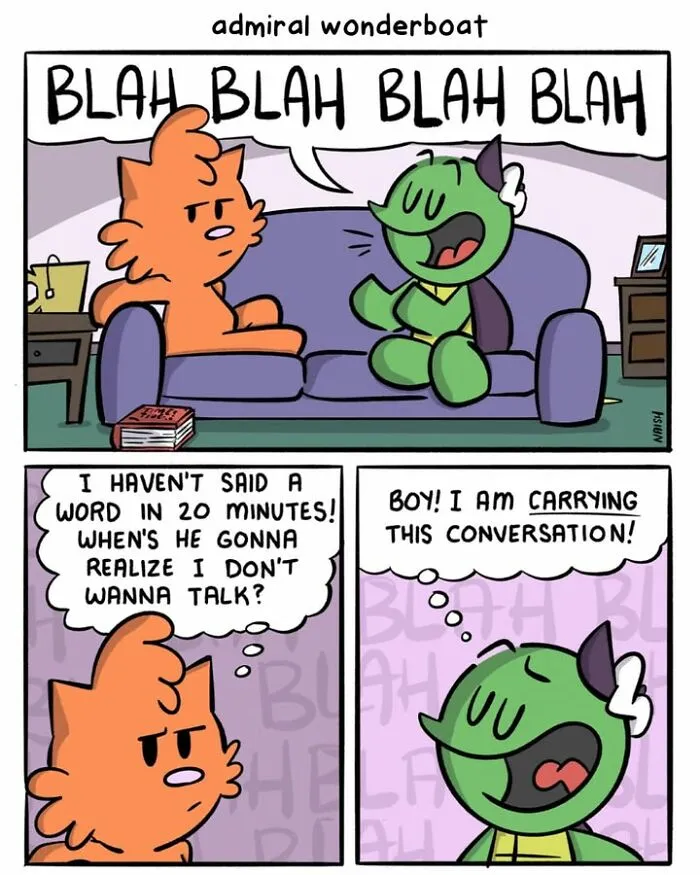 32 New Funny Comics About Life That Occasionally Take A Darkly Humorous Turn By This Artist