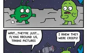 32 New Funny Comics About Life That Occasionally Take A Darkly Humorous Turn By This Artist