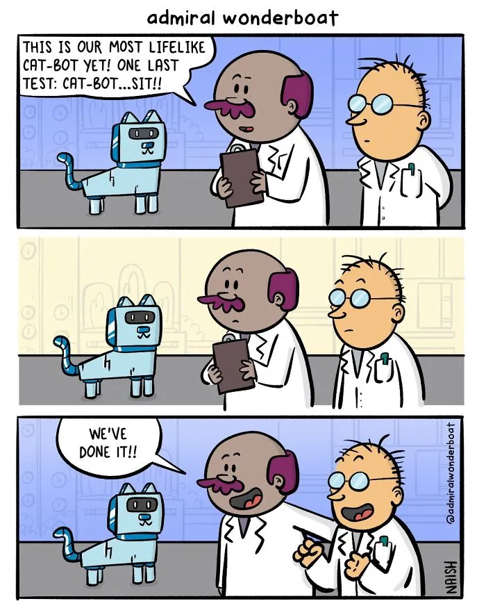 32 New Funny Comics About Life That Occasionally Take A Darkly Humorous Turn By This Artist