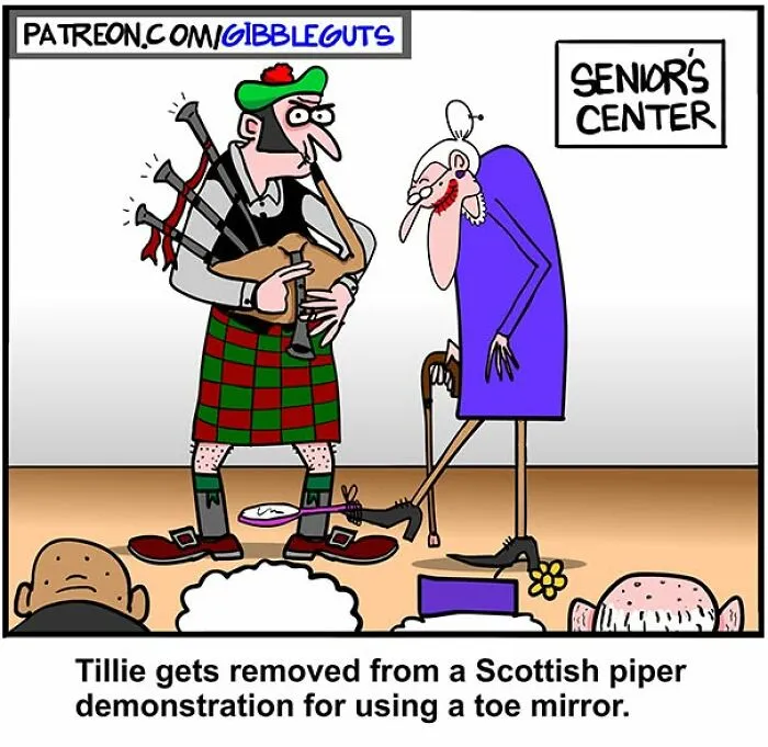 Artist Made 46 New Comics That Turn The Less Glamorous Parts Of Aging Into Something Funny