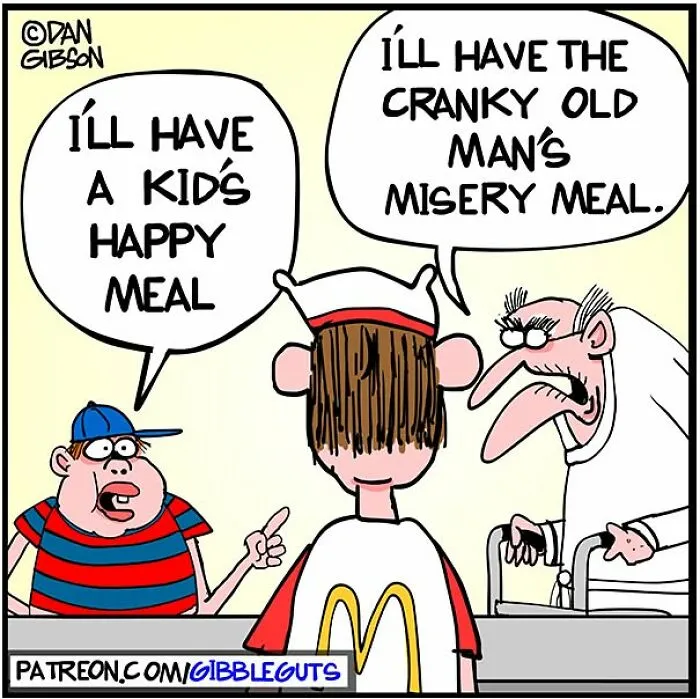 Artist Made 46 New Comics That Turn The Less Glamorous Parts Of Aging Into Something Funny