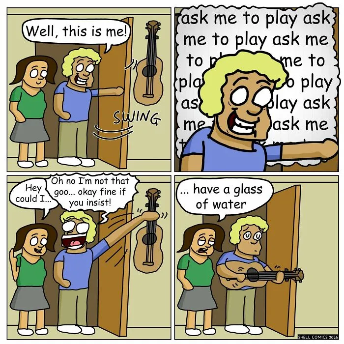 35 Funny “Shell Comics” That Find The Absurd Side Of Everyday Life