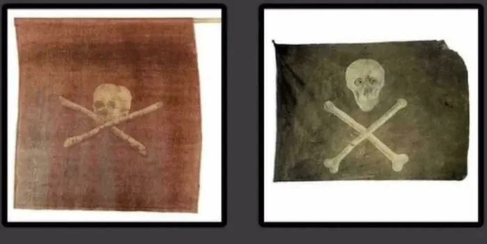 The Only Two Known Authentic Pirate Flags