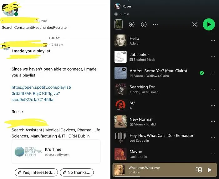I’ve Received Some Weird Messages From Headhunters, But This One Might Take The Cake